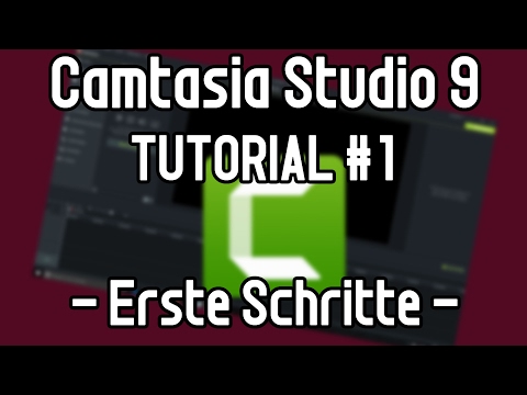 Camtasia Studio 9 Tutorial #1 : Einführung | Videos schneiden | erste Schritte