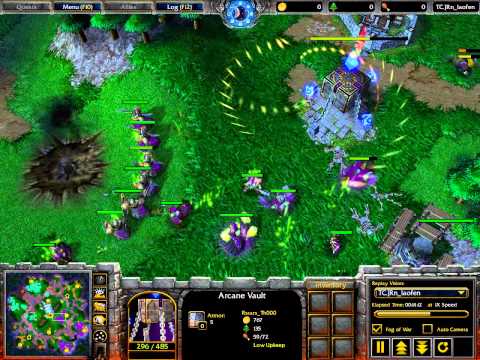 th000 (HU) Yumiko (HU) vs Xian (NE) PastTime (Orc) - G3 - WarCraft 3 - WC523