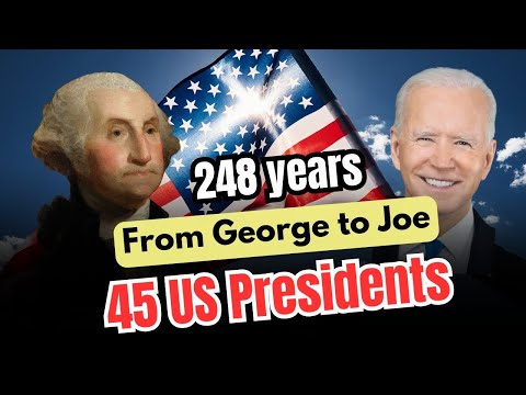 45 American Presidents Life Portraits l From George to Joe: 248 years of history