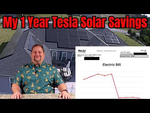 My First Year With Tesla Solar and Powerwalls: Here's How Much I REALLY Saved