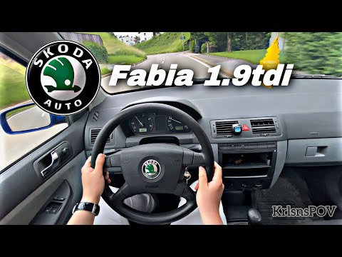 Skoda Fabia I Combi 1.9tdi (100HP) 74kW | POV Drive | Nr. 7