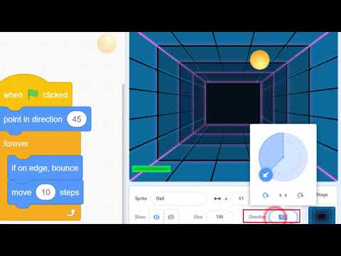 Grundlegendes Pong-Spiel - Scratch-Projekte 2021