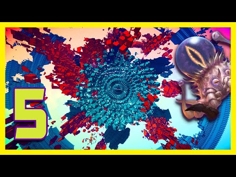 All Hail Blocky Cthulhu! Manifold Garden Walkthrough Blind - Part 5 (Let's Play Manifold Garden)