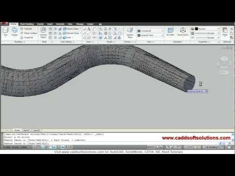 AutoCAD Tutorial Circle Command 3 Point 2 Point Tan Tan Radius Tangent Circles