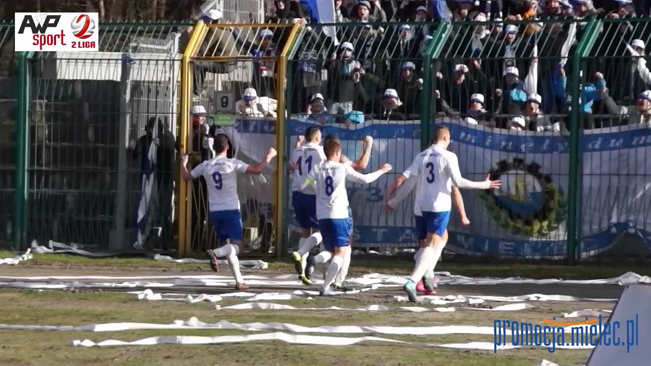 Stal Stalowa Wola - Stal Mielec 1-1 [WIDEO, BRAMKI, OPRAWA KIBICÓW]