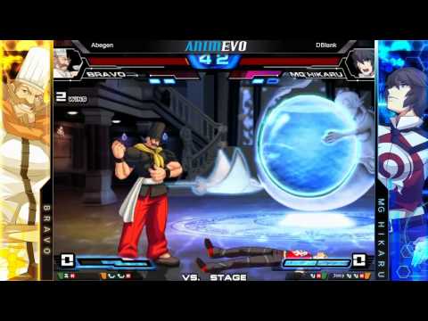 EVO2014 "AnimEVO" Chaos Code - M04 Losers Finals: Abegen (Bravo) VS DBlank (MG Hikaru)