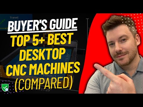 TOP 5 BEST DESKTOP CNC MACHINES - Desktop CNC Machine Reviews (2025)