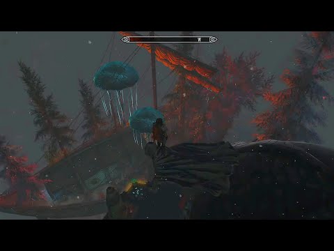 Skyrim Mod 2023: Alzerii Airship 🚢