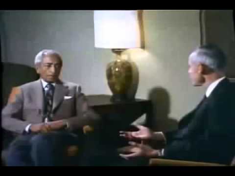 Jiddu Krishnamurti & Prof. Huston Smith - Most of us are not serious at all