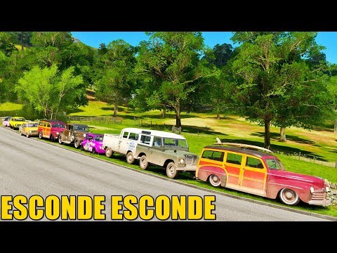 ESCONDE ESCONDE COM O CARROS MAIS LENTOS DO JOGO - FORZA HORIZON 4 ONLINE - GAMEPLAY