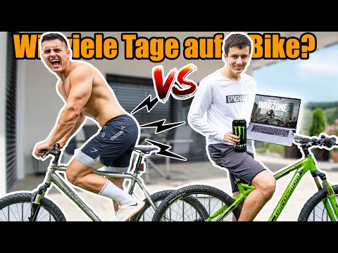 WER ZULETZT VOM FAHRRAD FÄLLT GEWINNT gegen MEINEN KLEINEN BRUDER *mit schmerzhafter Strafe* 😫🚲