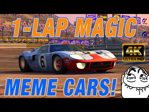 1-Lap Magic: MEME CARS Showdown | Gran Turismo 4 | PCSX2