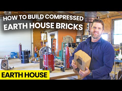 How to Build an EARTH HOUSE with COMPRESSED EARTH BLOCKS / BRICKS: Ryan & Melissa Runge Netflix HGTV