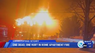 Oneida County 911 audio details deadly Rome apartment building fire