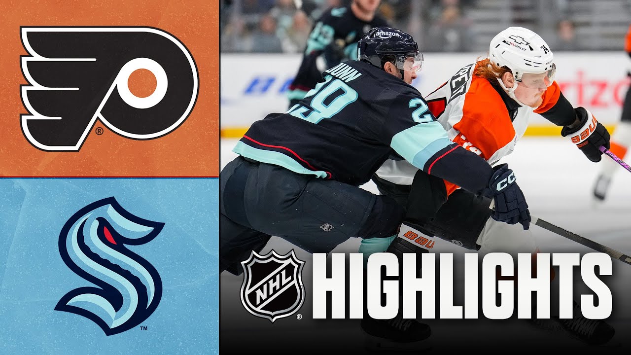 Flyers vs. Kraken | NHL Highlights | December 28, 2025