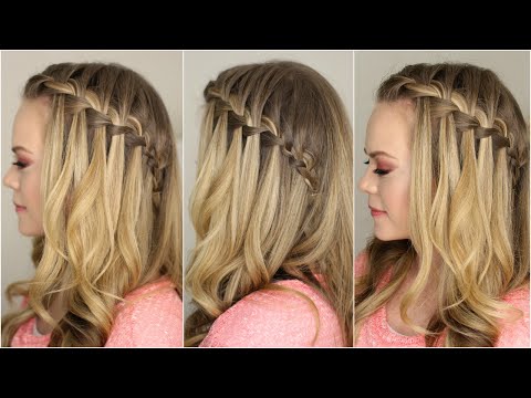 How to do a Waterfall Braid
