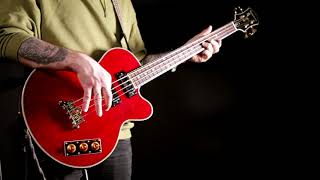 Video thumbnail for Epiphone Allen Woody Rumble Kat Wine Red 2015 China by Loud Lemon Demo