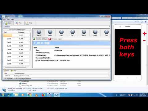 Lephone W7 Sofware Flashing Dead mode and normal mode
