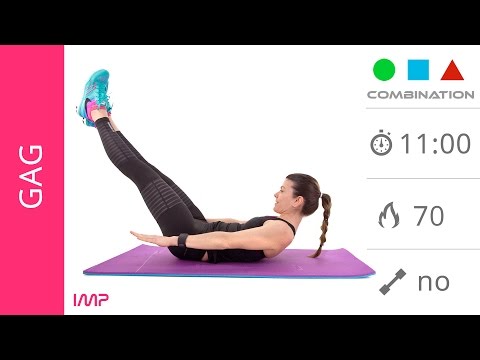 Esercizi Per Tonificare Gambe, Addominali e Glutei Senza Salti (Breve e Intenso)