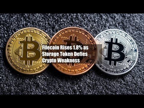 Filecoin rośnie o 1,8%, ponieważ token magazynowy nie poddaje się słabości kryptowalut