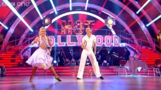 Michael Vaughan &amp; Natalie Lowe Cha Cha to &#39;Hot Stuff&#39; - Strictly Come Dancing 2012 - BBC One
