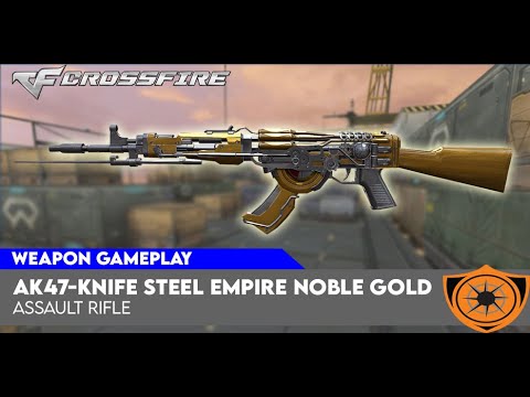 Crossfire PH - AK-47-Knife Steel Empire Noble Gold