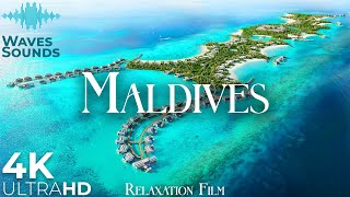 Maldives • 4K Nature Relaxation Film with Healing Island and Relaxing Music