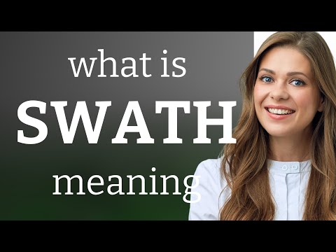 Swath | what is SWATH meaning