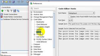 How to Change the UI Font Size for Oracle SQL Developer