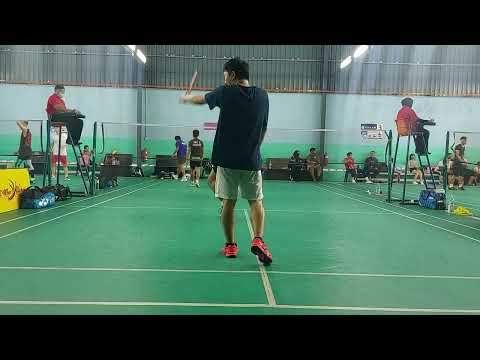 Badminton Men's Double SemiPro HOO Tournament - Farid Naslim / KimLim Vs Aqil Husyaimi / Eizlan Shah