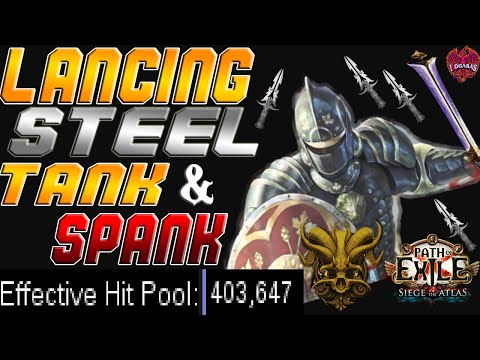 Lancing Steel Champion League Starter - CRAZY TANKY - Path of Exile 3.17 Siege of the Atlas
