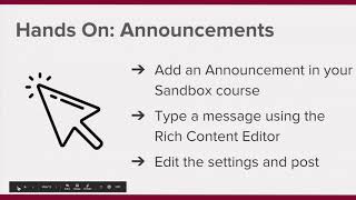 Canvas Course Template: Overview