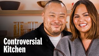 Chrissy Teigen & David Chang Debate The Most Controversial Kitchen Hot Takes | Delish