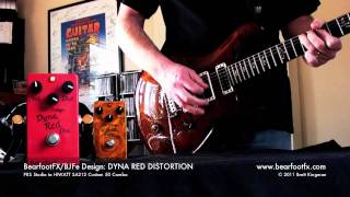 Video thumbnail for BearfootFX: Dyna Red Distortion (PRS to HIWATT) by Brett Kingman