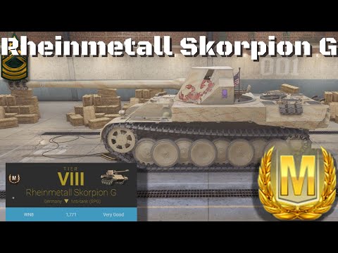Rheinmetall Skorpion G Ace Tanker Battle, World of Tanks Console.