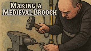 Fagan Butcher Making a Medieval Brooch | Simple Metalwork Technique @Mr.E.Kolesnikov
