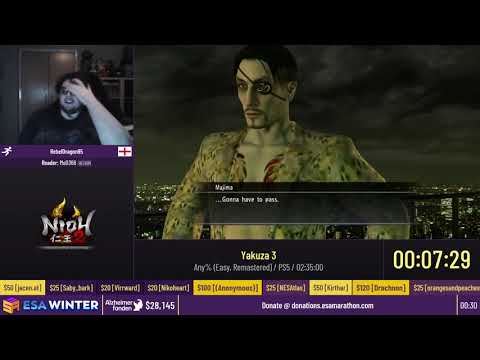 Yakuza 3 [Any% (Easy, Remastered)] by RebelDragon95 - #ESAWinter21