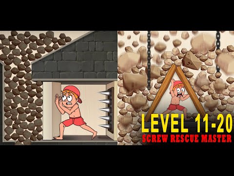 Screw Rescue Master - Android Gameplay - Level 11-20 - YouTube