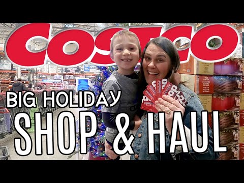 Holiday Costco Shop W/ Me & Haul | Special Shopping Trip!