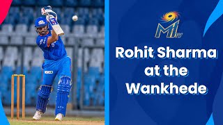 Rohit at Wankhede | Mumbai Indians
