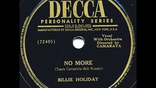 Billie Holiday / No More