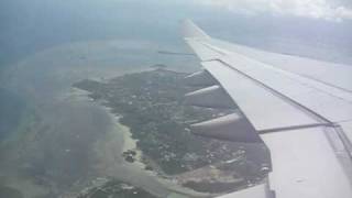 preview picture of video 'Taking off at Mactan International Airport to Hong Kong-CX920-18 June 2009'