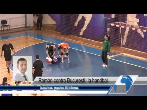Roman contra București, la handbal