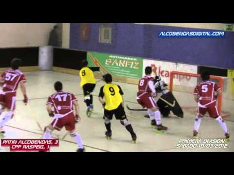Patín Alcobendas-CPP Raspeig 3-1 J-20 1ª División - alcobendasdigital.com - 10/03/2012