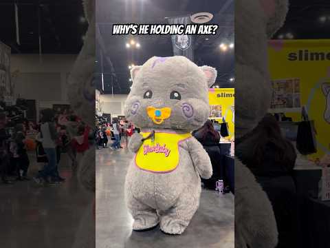 Slime Baby is cute yet terrifying with that axe! 🪓 #youtubeshorts #shortsfeed #shorts