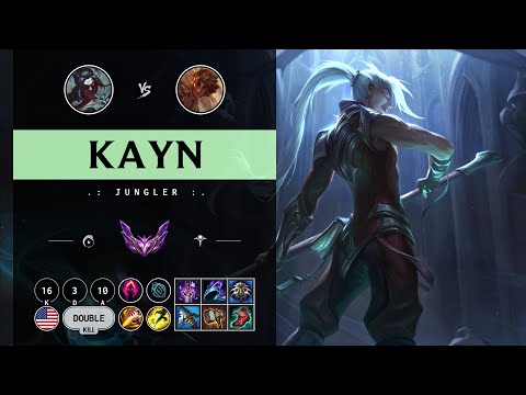 Kayn Jungle vs Taliyah - NA Master Patch 14.10