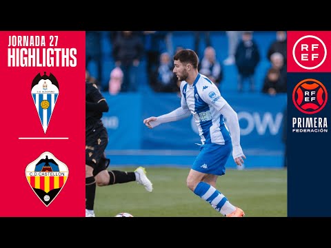 Resumen #PrimeraFederación | CD Alcoyano 2-0 CD Castellón | Jornada 27, Grupo 2