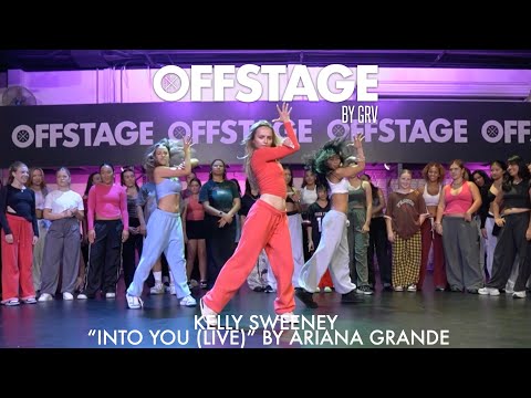 Kelly Sweeney choreography to “Into You” (Live) by Ariana Grande at Offstage Dance Studio