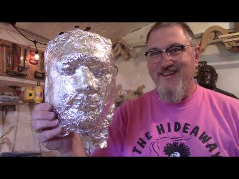 Aluminum Foil Sculpture