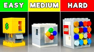 HOW TO MAKE 3 MINI LEGO SAFES
